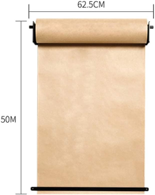 XBSXP Gadgets Wall Mounted Kraft Paper Roll Holder Paper Dispenser for Office Home and Coffee Shop,62.5cm - Image 6