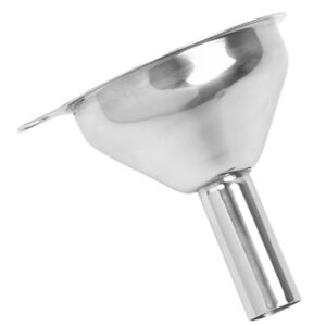 Garneck Stainless Steel Funnel for Liquid Transfer Multi-Functional Kitchen Gadget for Oil Vinegar and Bottles Easy to Clean and Store with Hanging Design