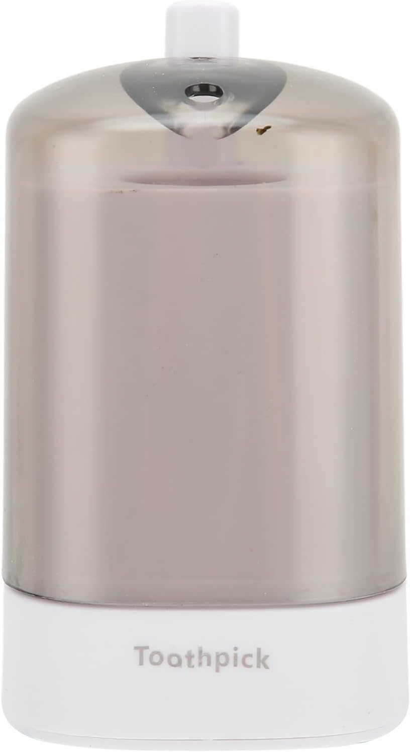 Tbest Automatic Toothpick Dispenser, Palillero Box, Kitchen Utensil Gadget, White