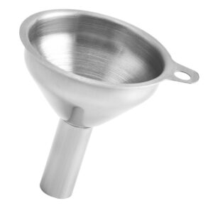 Stainless Steel Funnel Versatile Funnel Kitchen Vinegar Decanting Mini Oil Wine Accessory Kitchen Gadget Home Supplies Stainless Steel