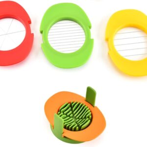 Cabilock Stainless Steel Egg Slicer Cutter and Separator Multifunction Kitchen Gadget for Smooth Slicing and Dividing Egg Cutter Tool for Home Cooking
