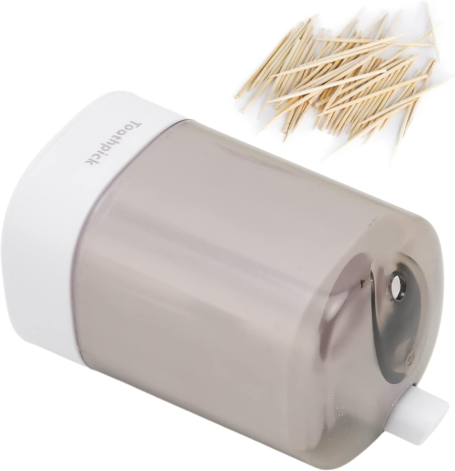 Tbest Automatic Toothpick Dispenser, Palillero Box, Kitchen Utensil Gadget, White - Image 3