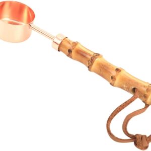 LIFKOME Measuring Spoon Scoop Slotted Measure Baking Multifunctional Handle Spoons Creative Measuring Tool Kitchen Gadgets Home Measuring Small Coffee Spoon Stainless Steel Rose Gold