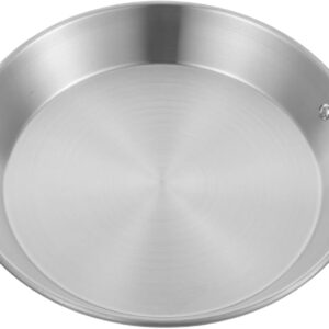 Stainless Steel Frying Pan Fried Chicken Noodles Pan Kitchen Gadget for Home Restaurant Cooking