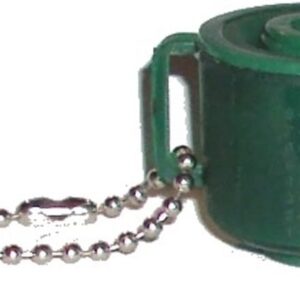 Tupperware Mix N Store Ornament Keychain Emerald Green Gadget