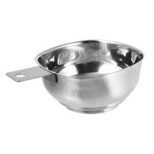 Cabilock 1Pc Stainless Steel Wide Mouth Funnel with Handle Large Diameter Kitchen Gadget for Easy Filling of Jars Bottles and Canning Kitchen Tool for Home and Restaurant Use