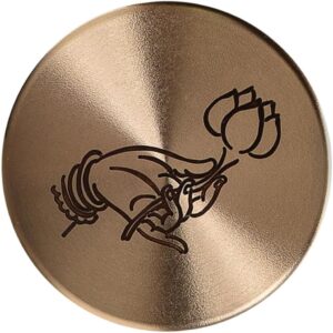 Totority Round Paperweights Engraved Paperweight Paper Weights for Office Desk Calligraphy Paperweight