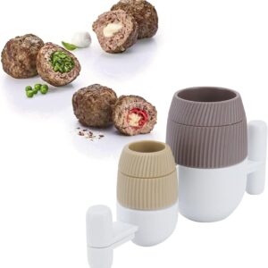 Meatball Maker,2Pcs Meatball Maker DIY Meatball Sandwich Mould Kitchen Gadgets for Home Restaurant Kitchen
