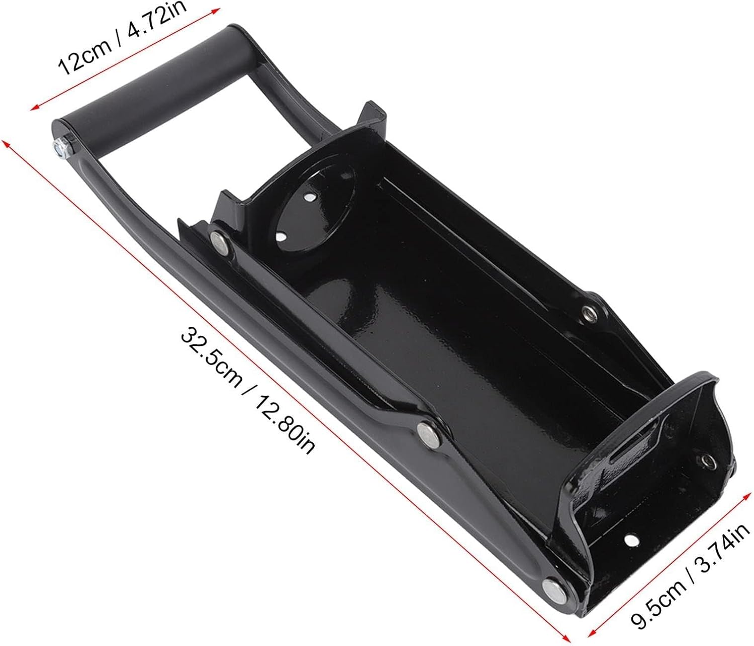 Strong Tin Can Press Smasher,Heavy-Duty Wall-Mounted Smasher,Foot-Operated Can Press,for Recycling, Gadgets for Home,for Recycling Beer Drinks Cans(Black) - Image 6