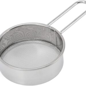 Stainless Steel Fine Mesh Strainers, Strainer Wire Sieve Sifter with Insulated Handle for Kitchen Gadgets Tools - New Home Kitchen
