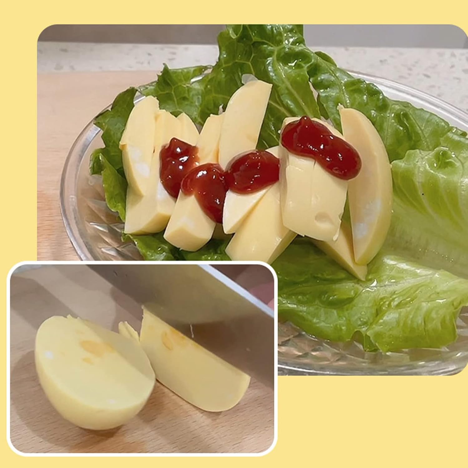 GLOGLOW Electric Egg Yolk Mixer, Portable Golden Egg Maker Egg Spinner Scrambler Kitchen Gadget for Mixing Eggs Hard Boiled Eggs - Image 5