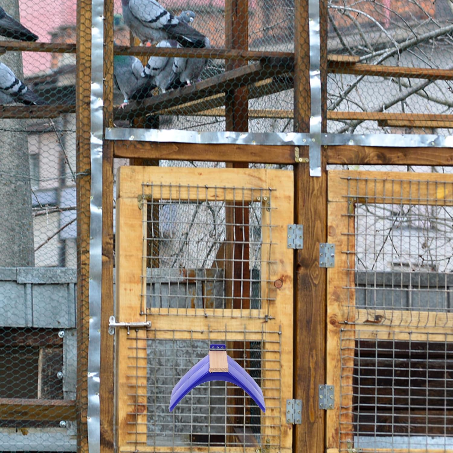 Mipcase Household Items Household Gadgets Home Stuff 12 pcs Dove Rest Pigeons Rest Stand Bird Dwelling Stand Plastic Bird Rest Frame Stand Lightweight Pigeons Household Gadgets Home Stuff Home Goods - Image 8