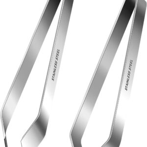 Rainspire Stainless Steel Fish Bone Tweezers Remover Tool Set, Fish Bone Pliers/Tweezers, Kitchen Food Cooking Tweezers, Seafood Tools Kitchen Gadgets Home Gadgets, Non-Slip