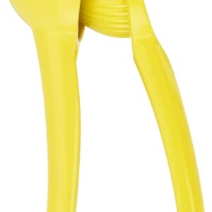 True Lemon Press, Handheld Juicer Squeezer, Citrus Juicer for Wedding, Birthday, Cocktail Parties, Kitchen Gadget, Home Bar, Set of 1, Yellow