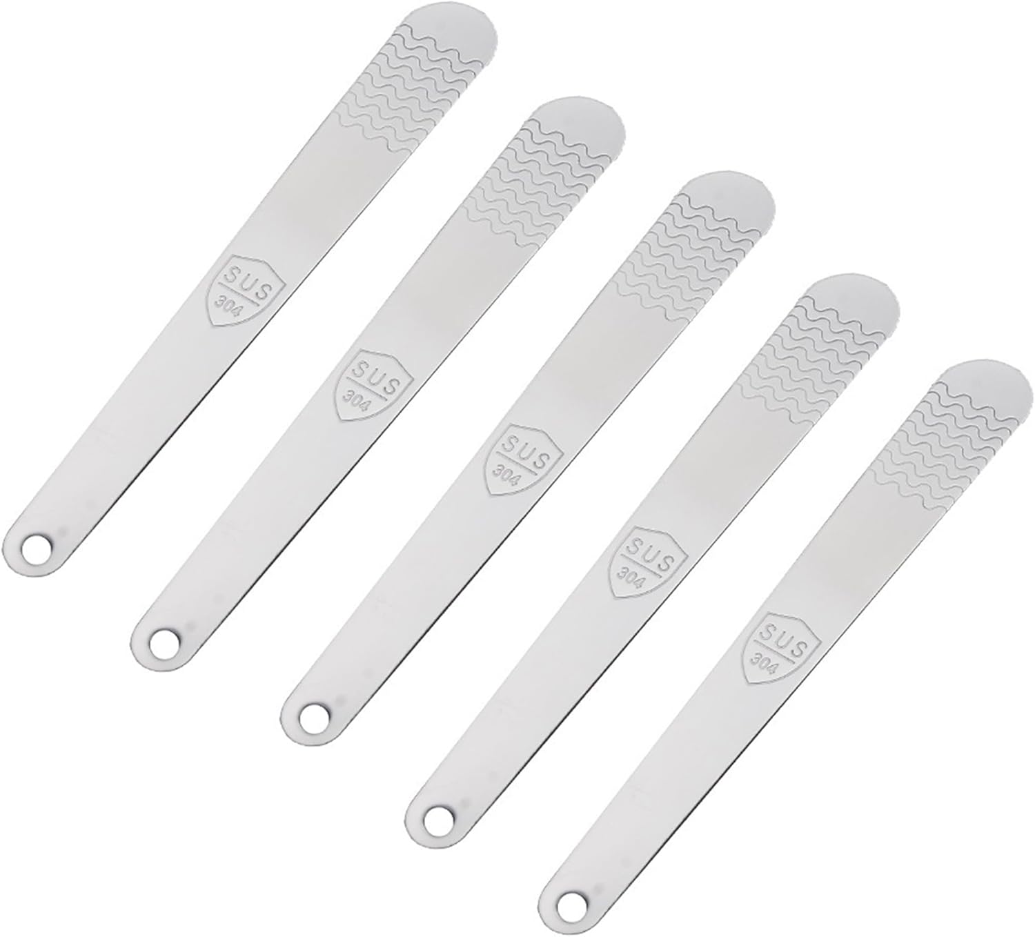 Stainless Steel Dumpling Stuffing Spoon, Food-Grade 304 Stainless Steel Filling Mixing Spoon, Ideal for Dumpling, Wonton, Ravioli Filling & More, Kitchen Gadgets for Home and Restaurant (5 PCS)