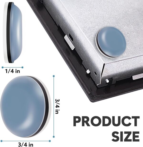 Appliance Sliders for Kitchen 24 PCS Self-Adhesive Small Kitchen Finds Appliance Slider Hacks Easy to MovIing & Space Saving Must Have Home Gadgets Mixer Accessories for Countertop - Image 6