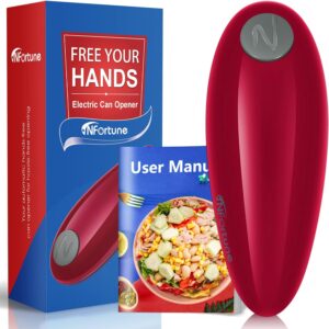 Electric Can Opener Automatic Hand Free Can Openers for Arthritis and Seniors, Safety Can Opener Smooth No Sharp Edges, Restaurant Can Openers Best Kitchen Gadget for Home Use